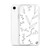 Simple Floral Line Drawing Case for iPhone®