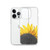 Sunflower on Clear Case for iPhone®
