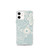 Cream and Blue Floral Case for iPhone®