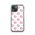 Pretty Pink Hibiscus Flower Pattern Case for iPhone®