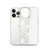 White Roses Transparent Case for iPhone®