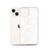 White Roses Transparent Case for iPhone®