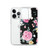 Pink Roses on Black Case for iPhone®