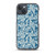 Floral Pattern on Teal Case for iPhone®