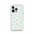 Pale Pink and Blue Rose Pattern Case for iPhone®