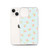 Pale Pink and Blue Rose Pattern Case for iPhone®