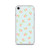 Pale Pink and Blue Rose Pattern Case for iPhone®