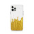 Gold and White Paint Case for iPhone®