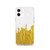 Gold and White Paint Case for iPhone®