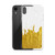 Gold and White Paint Case for iPhone®