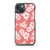 Hibiscus Floral Pattern on Coral Case for iPhone®