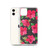 Hibiscus Flowers on Polka Dot Pattern Case for iPhone®