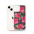 Hibiscus Flowers on Polka Dot Pattern Case for iPhone®