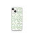 Sage Green Smiling Faces Case for iPhone®