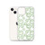 Sage Green Smiling Faces Case for iPhone®