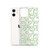 Green Smiling Face Pattern Clear Case for iPhone®