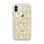 Green Smiling Face Pattern Clear Case for iPhone®