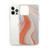 Orange Marble Swirl Case for iPhone®