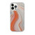 Orange Marble Swirl Case for iPhone®