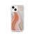 Orange Marble Swirl Case for iPhone®