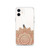 Brown Henna Design Clear Case for iPhone®