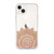 Brown Henna Design Clear Case for iPhone®