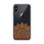 Brown Henna Design Clear Case for iPhone®