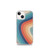 Retro Wavy Rainbow Case for iPhone®