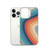 Retro Wavy Rainbow Case for iPhone®