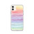 Watercolor Rainbow Design Case for iPhone®