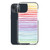 Watercolor Rainbow Design Case for iPhone®