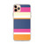 Multi-Color Broad Stripe Case for iPhone®