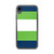 Green and Navy Stripe Case for iPhone®