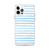 Pale Blue Stripe Case for iPhone®