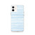 Pale Blue Stripe Case for iPhone®