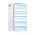 Pale Blue Stripe Case for iPhone®