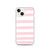 Pale Pink Stripe Case for iPhone®