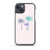 Pastel Palm Trees on Pink Case for iPhone®