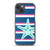 Sea Green Starfish on Blue and Pink Stripes Case for iPhone®