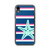 Sea Green Starfish on Blue and Pink Stripes Case for iPhone®