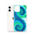 Blue and Green Spiral Tie Dye Case for iPhone®