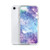 Blue and Purple Textured Tie Dye Case for iPhone®