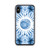 Sun and Moon Navy Tie Dye Case for iPhone®