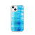 Blue and White Wash Tie Dye Case for iPhone®