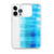 Blue and White Wash Tie Dye Case for iPhone®