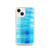 Blue and White Wash Tie Dye Case for iPhone®