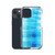 Blue and White Wash Tie Dye Case for iPhone®