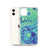 Green and Blue Yin and Yang Tie Dye Case for iPhone®