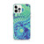 Green and Blue Yin and Yang Tie Dye Case for iPhone®