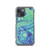 Green and Blue Yin and Yang Tie Dye Case for iPhone®